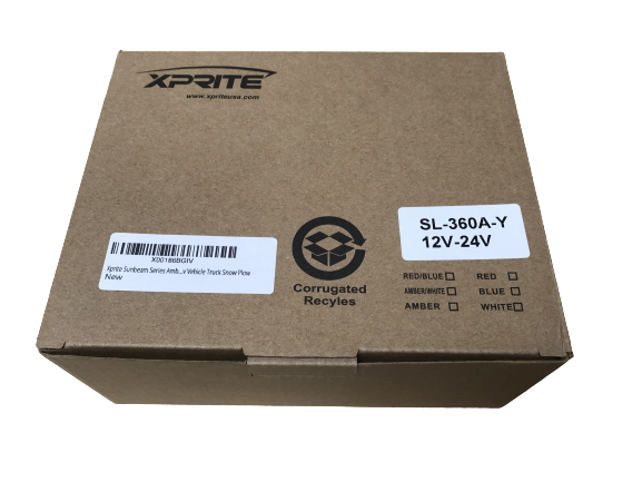 XPRITE Sunbeam Series 240-LED 16W Rooftop Light Beacon (SL-360A-Y 12 av-24) - Image 2