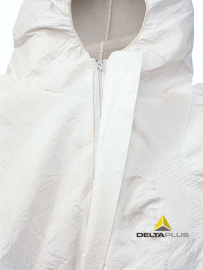 Delta Plus DT117 Deltatek 5000 Disposable Overalls With Hood, Type 5b6b Anti-static