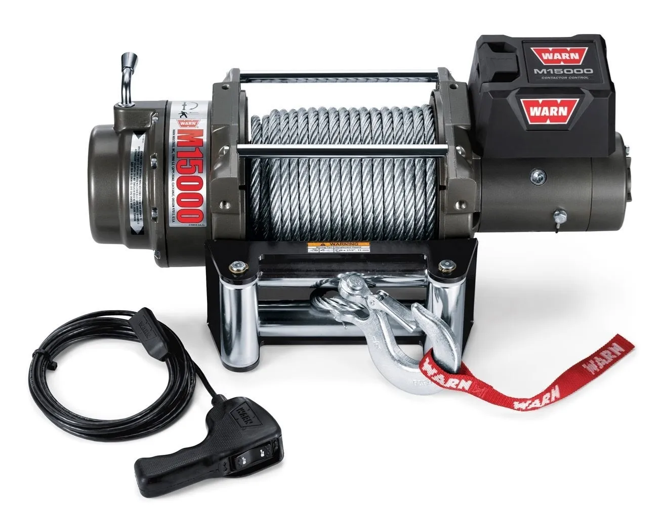 warn M15 12V HEAVYWEIGHT electric WINCH - 47801